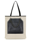Stella Mccartney Trompe Loeil Print On Shopping Bag