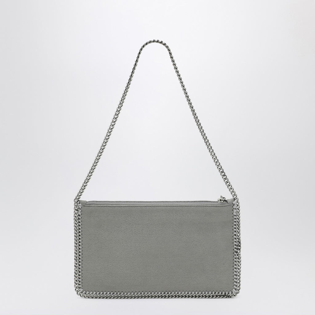 Stella McCartney Falabella shoulder pouch bag light grey