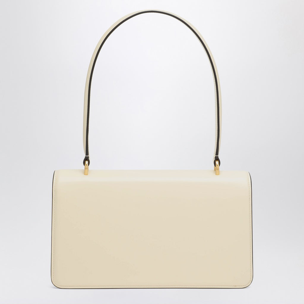 Valentino Garavani Vain bag in butter White glossy calfskin