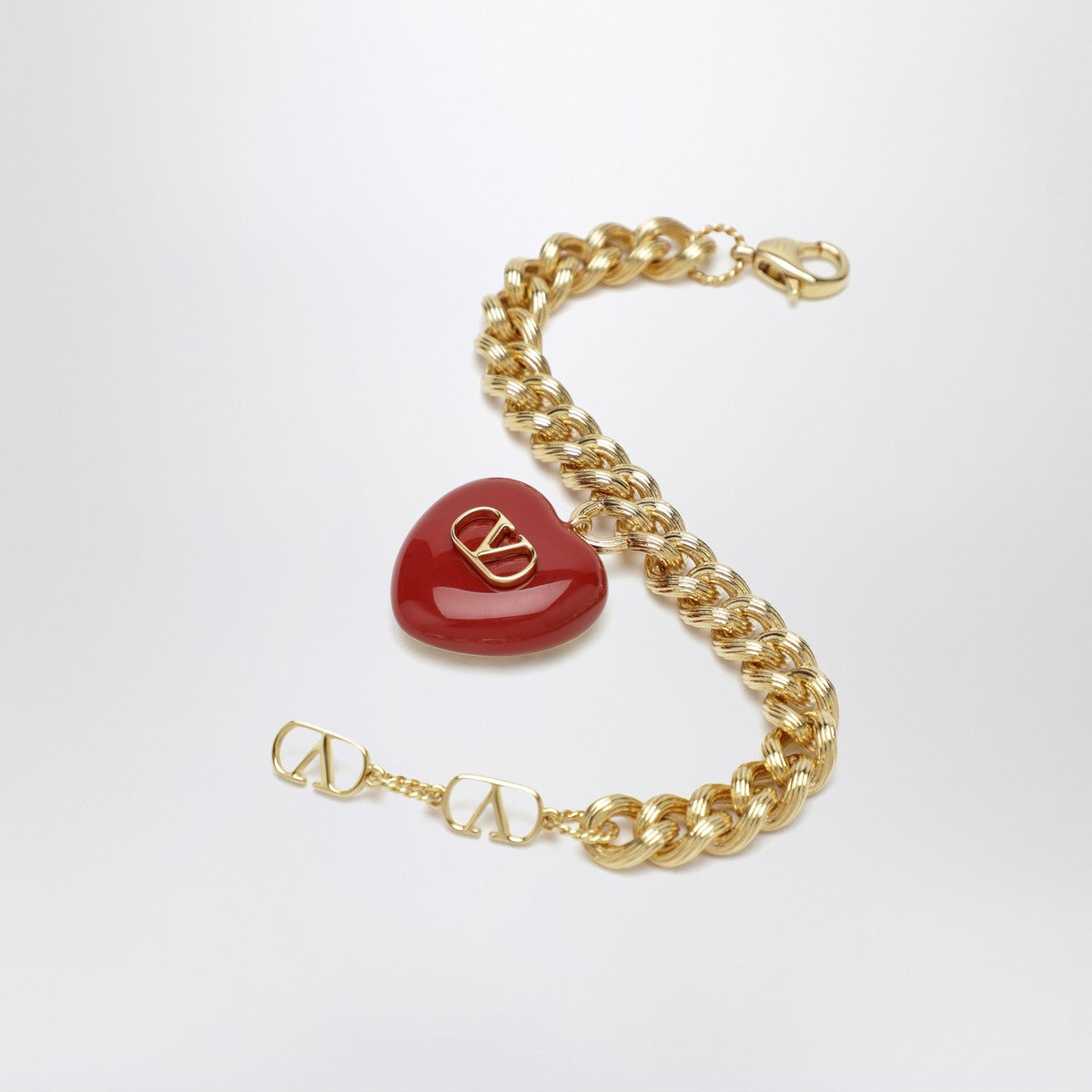 Valentino Garavani Coer Royal gold-tone metal bracelet