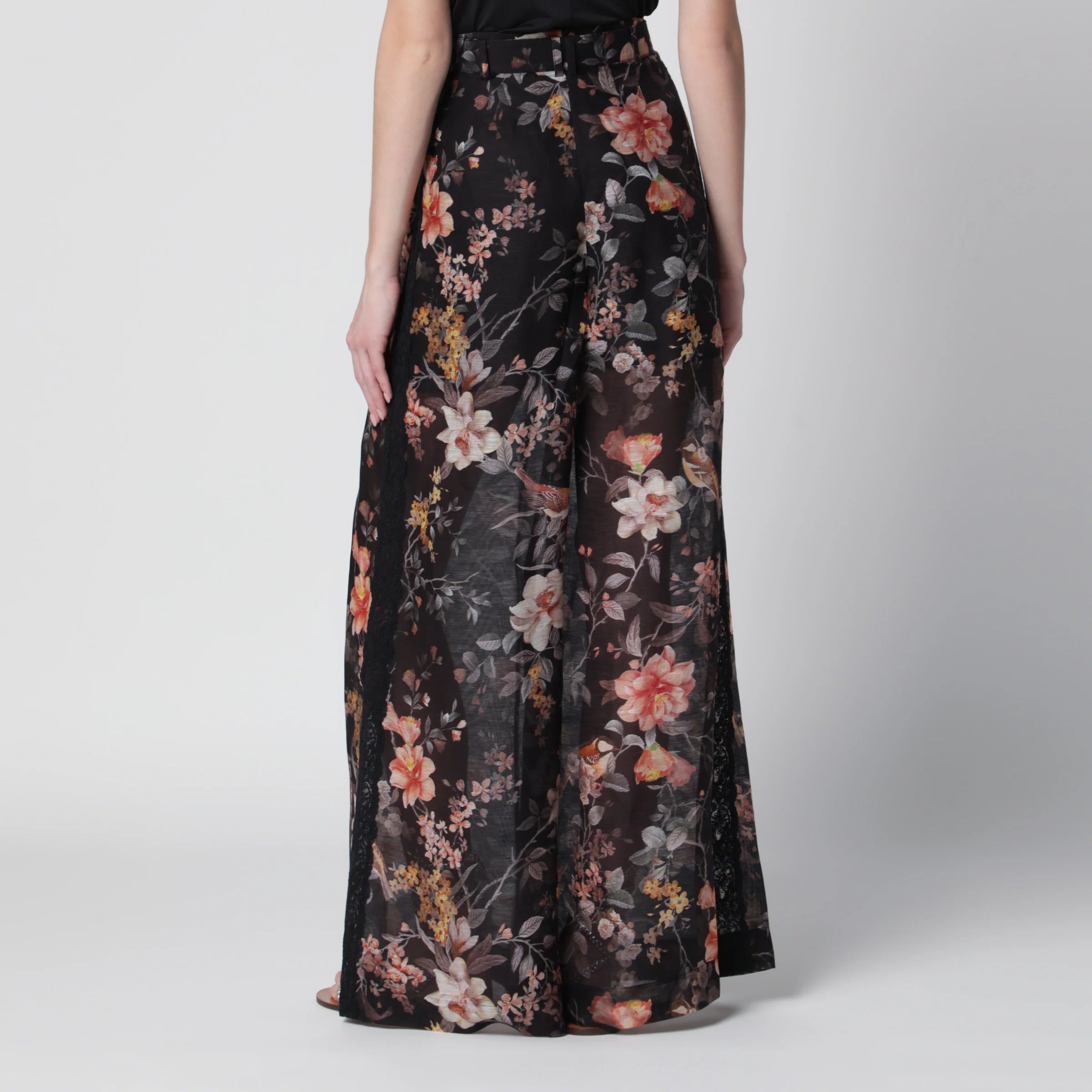 ZIMMERMANN Black Carousel trousers