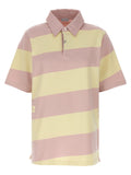 Burberry Logo Striped Polo Shirt