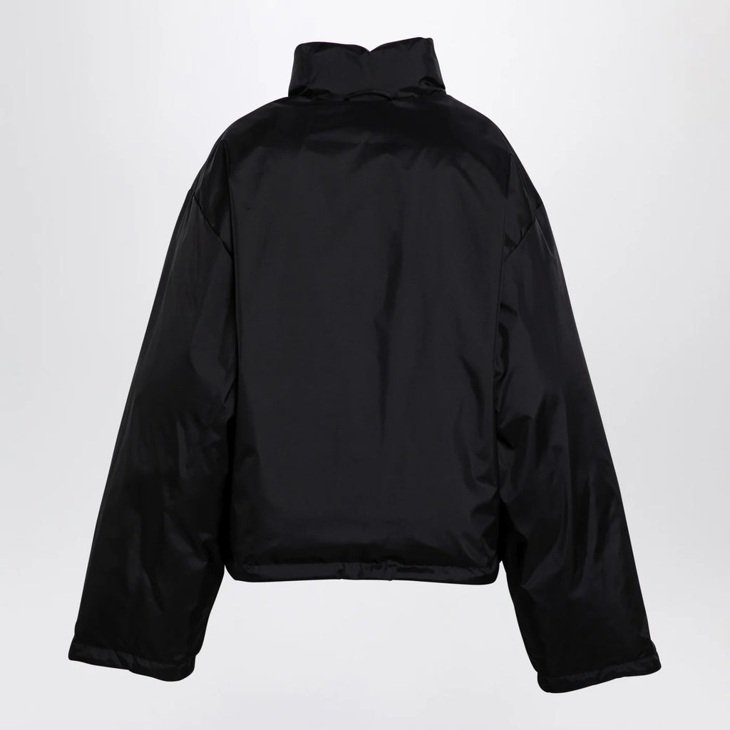 Balenciaga Reversible red and black down jacket in technical twill