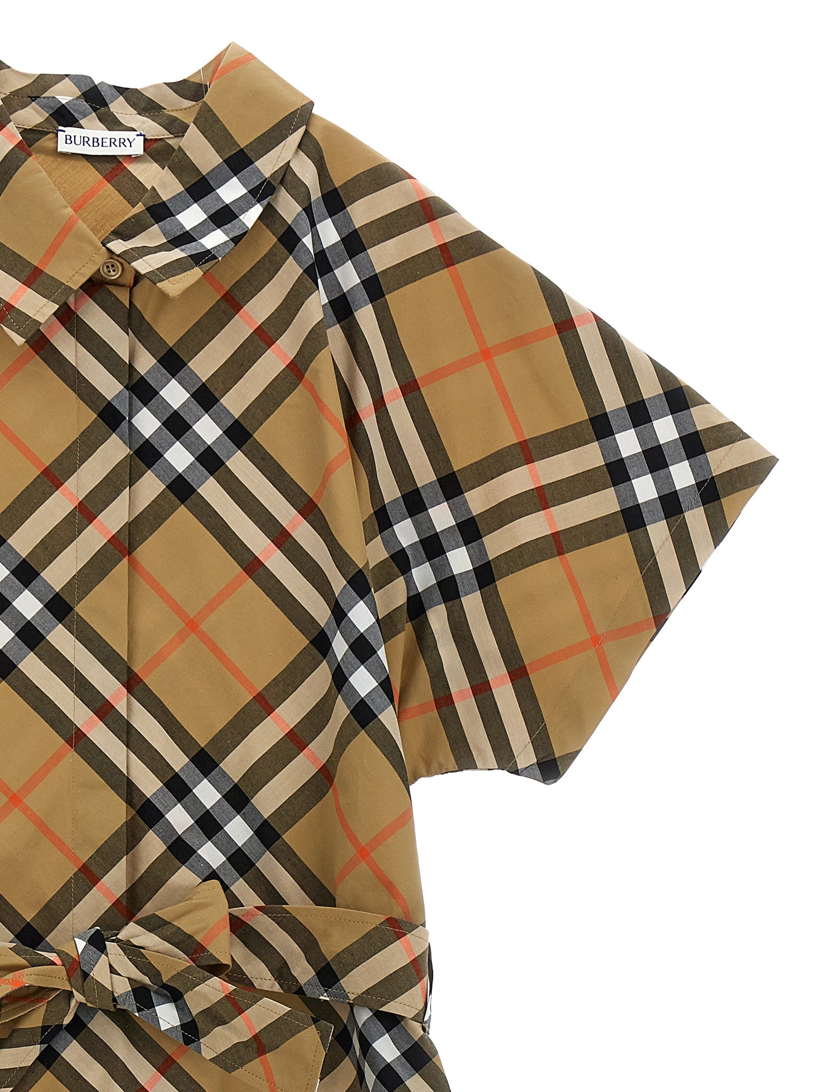 Burberry Check Chemisier Dress