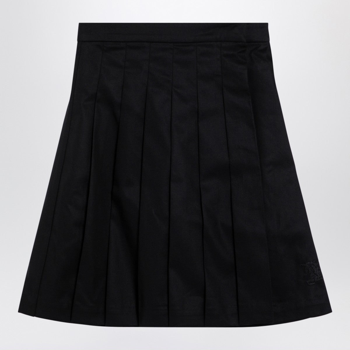 Burberry Black cotton-blend skirt