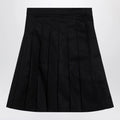 Burberry Black cotton-blend skirt
