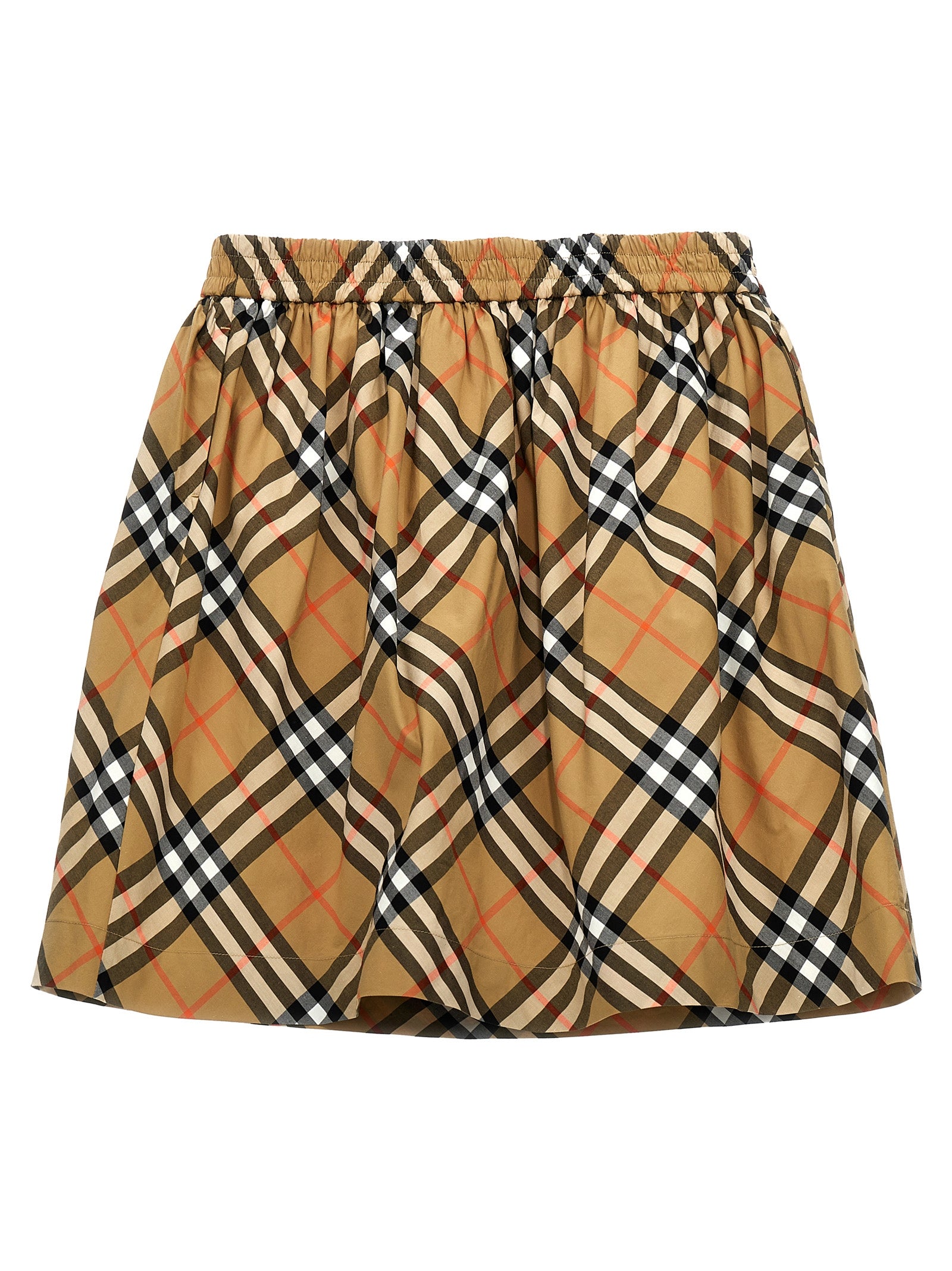 Burberry Check Cotton Skirt
