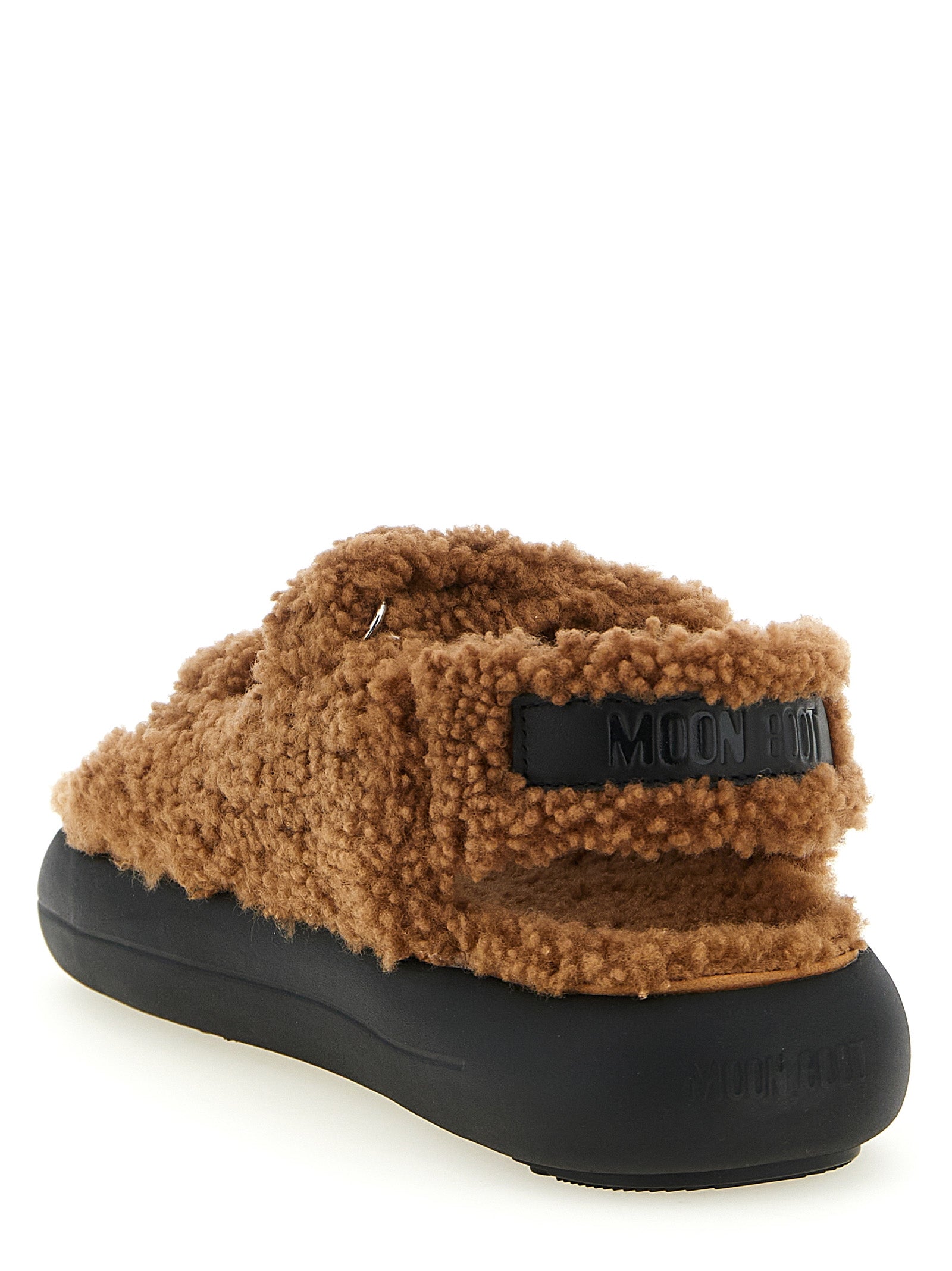 Moon Boot Shearling Sandals