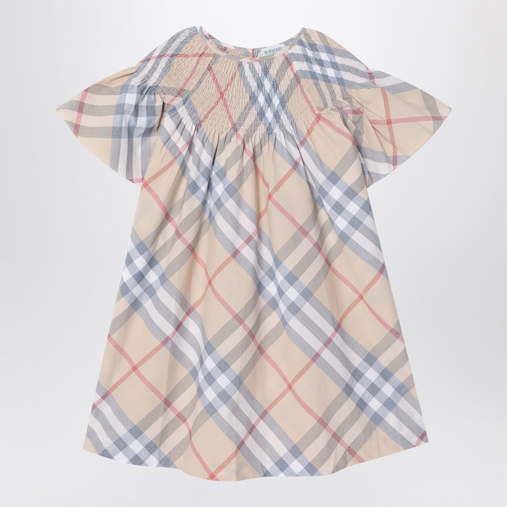 Burberry Check pattern cotton dress