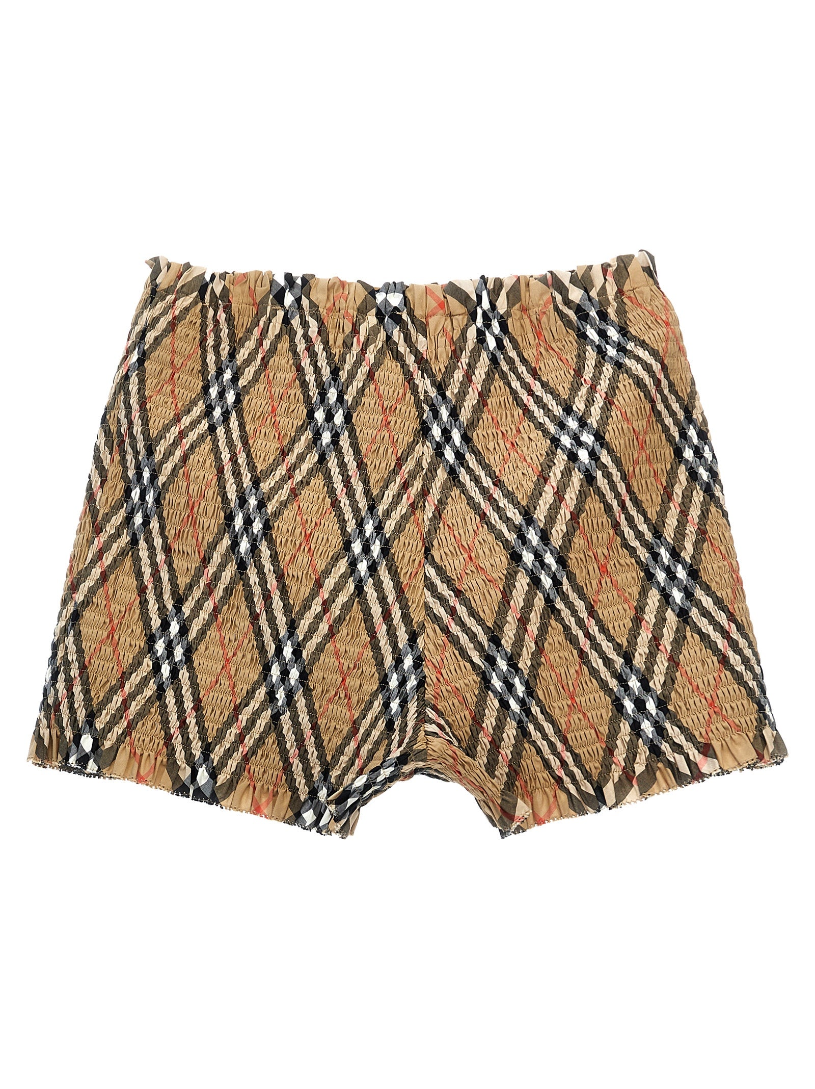 Burberry Smock Stitch Bermuda Shorts