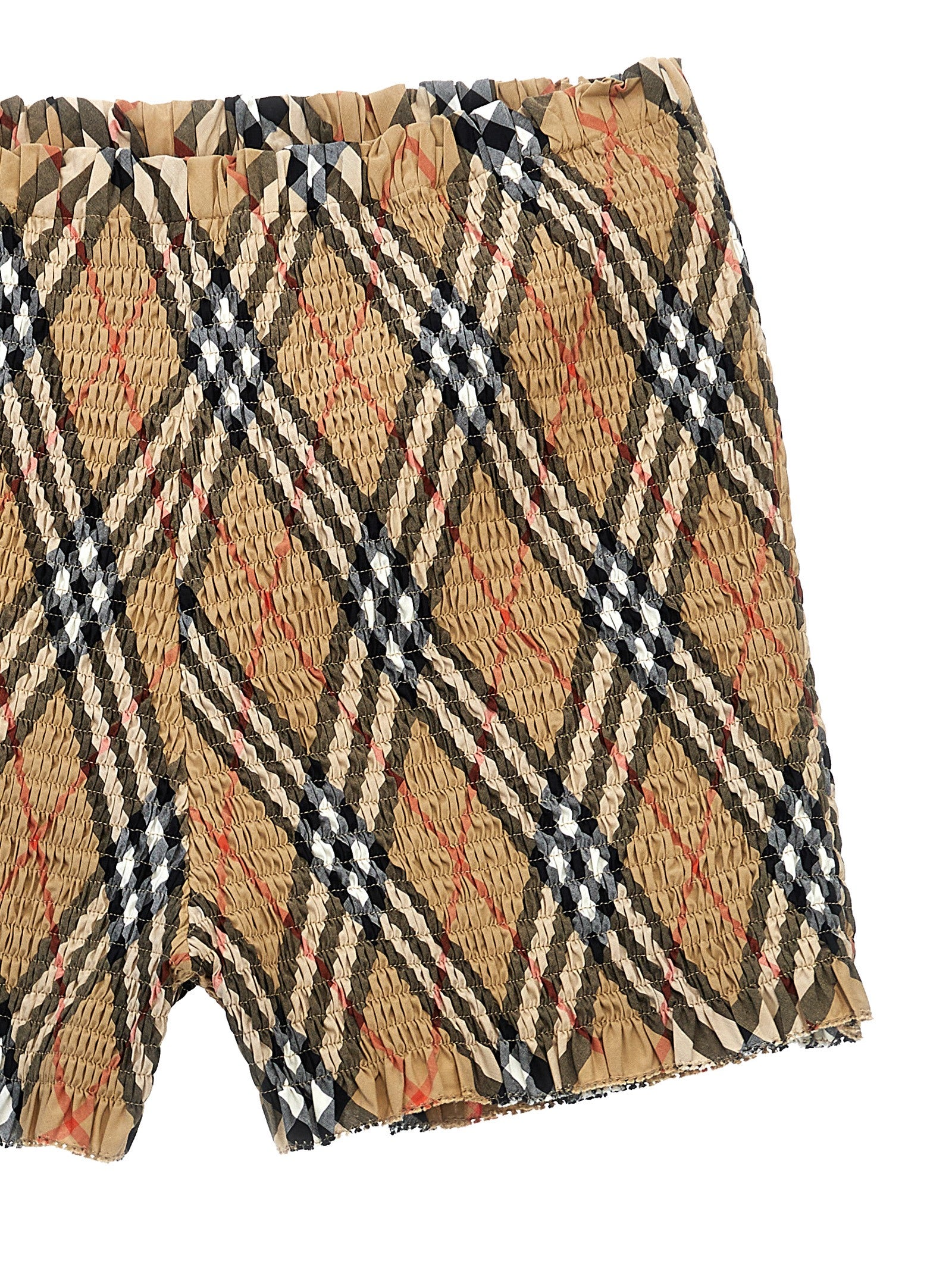 Burberry Smock Stitch Bermuda Shorts