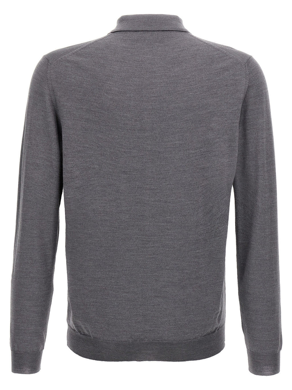 Zanone Virgin Wool Polo Shirt