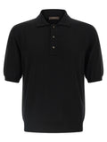 Zanone Cotton Knit Polo Shirt