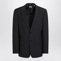 Burberry Navy blue wool blend jacket