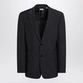 Burberry Navy blue wool blend jacket