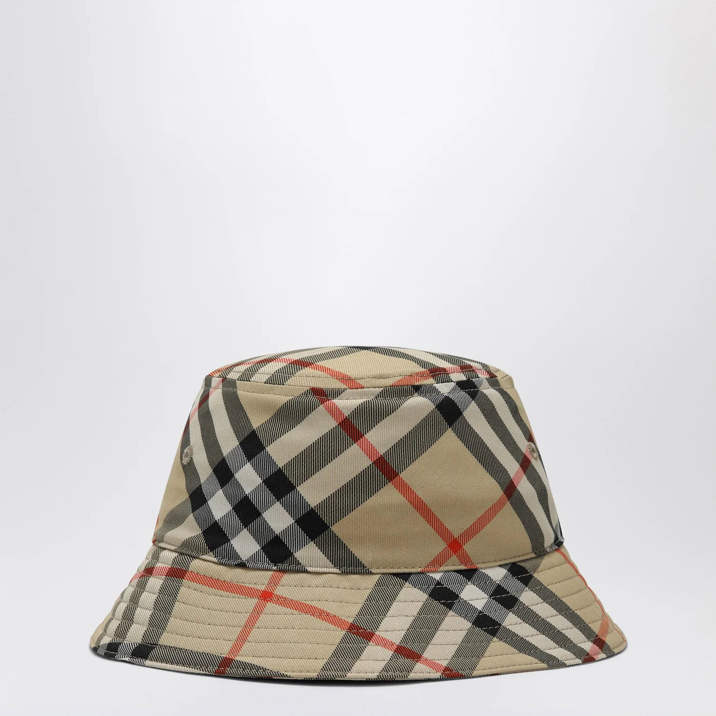 Burberry Fisherman's hat with Check pattern
