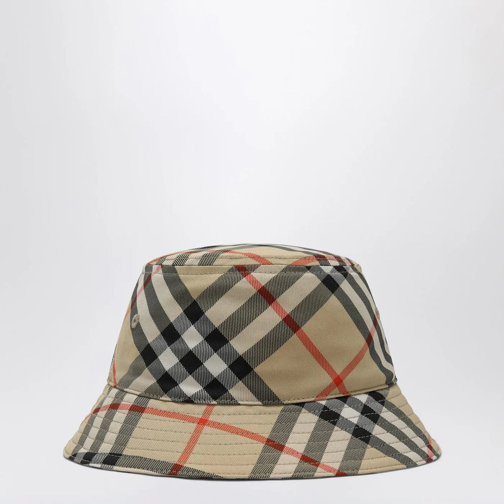 Burberry Fisherman's hat with Check pattern