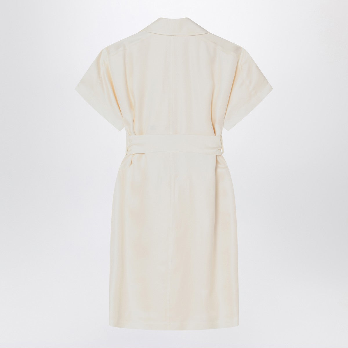 Burberry Ivory trench dress in viscose