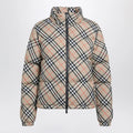Burberry Sand Check Ambleside Down Jacket