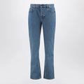 Burberry Straight jeans in Mid blue denim
