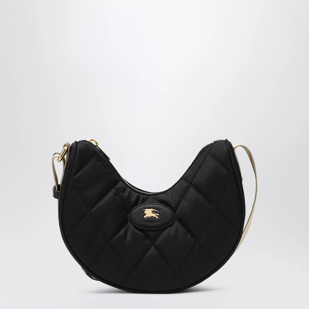 Burberry Black horseshoe shoulder bag