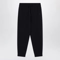 Burberry Navy blue cashmere-blend jogging pants
