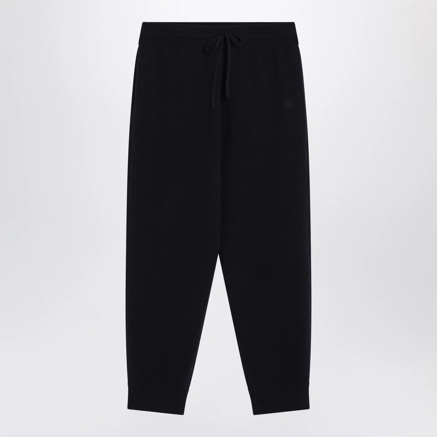 Burberry Navy blue cashmere-blend jogging pants
