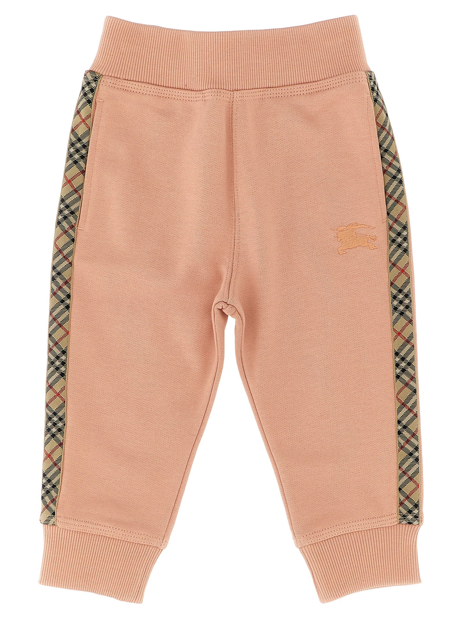 Burberry Jackson Check Tape Joggers