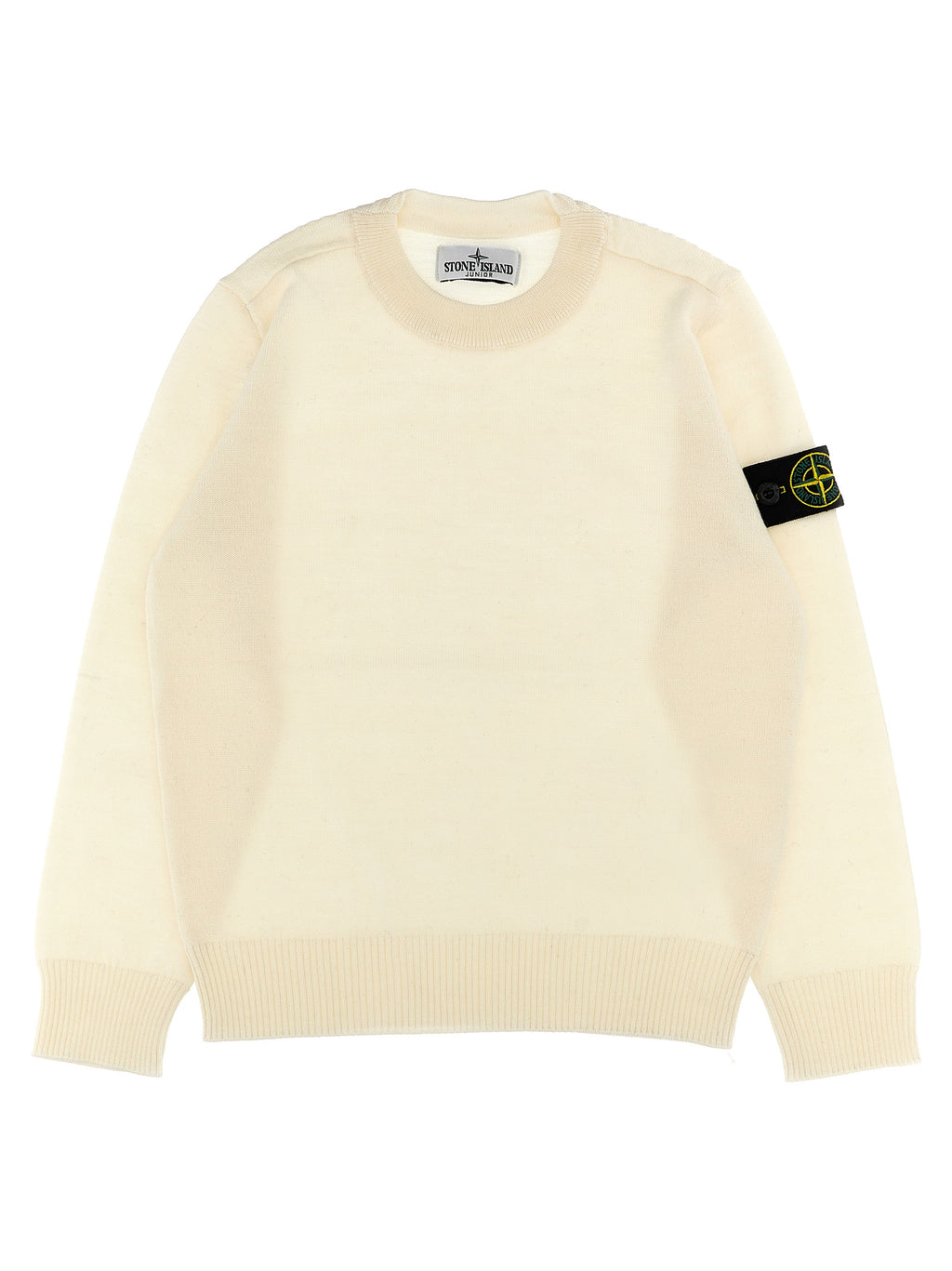 Stone Island Junior Logo Patch Sweater