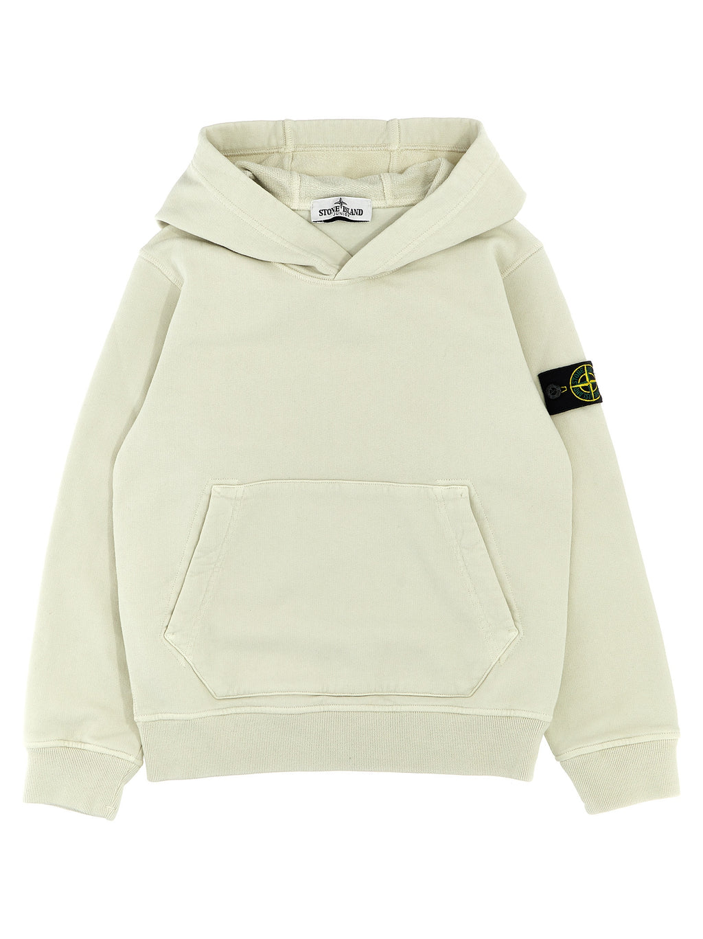 Stone Island Junior Logo Patch Hoodie