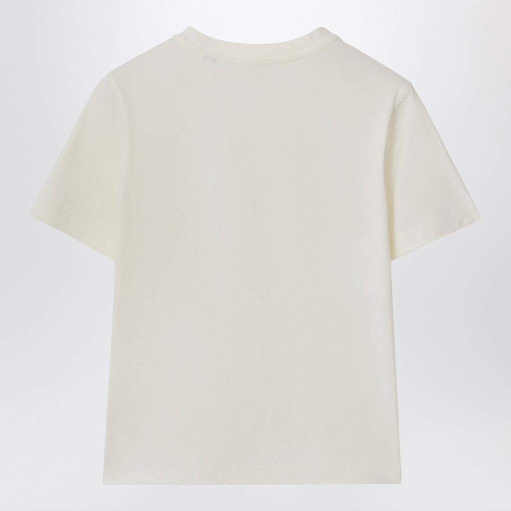 Burberry White T-shirt with surfing teddy bear