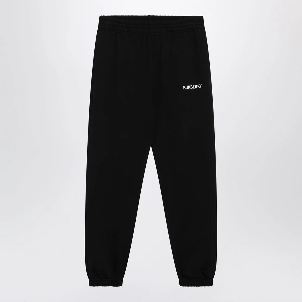 Burberry Black jogging trousers with logo