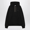 Burberry Black sweatshirt with Check-pattern inserts