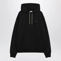 Burberry Black sweatshirt with Check-pattern inserts