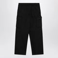 Burberry Black cotton cargo trousers