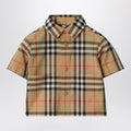 Burberry Matching cotton set with Check pattern