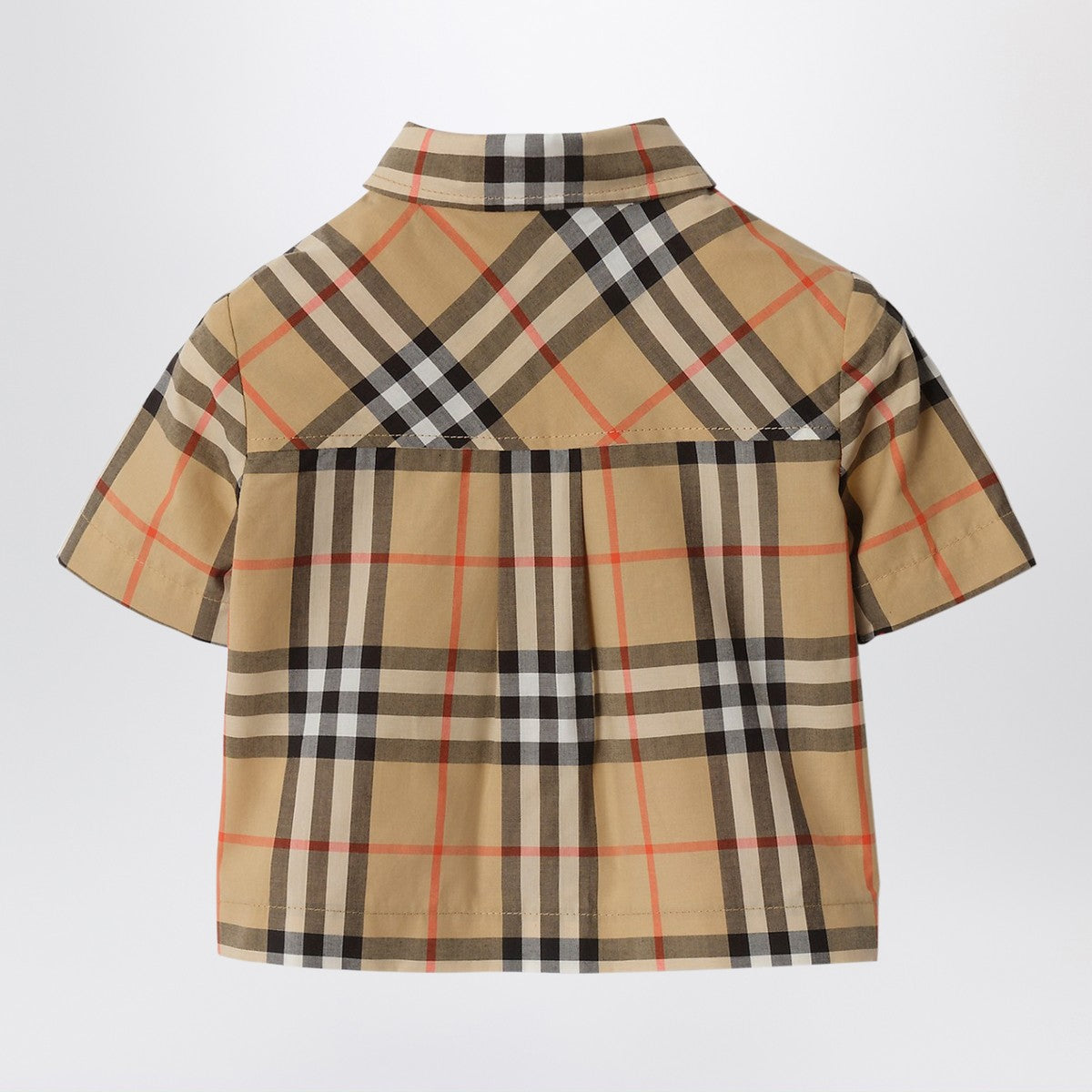 Burberry Matching cotton set with Check pattern