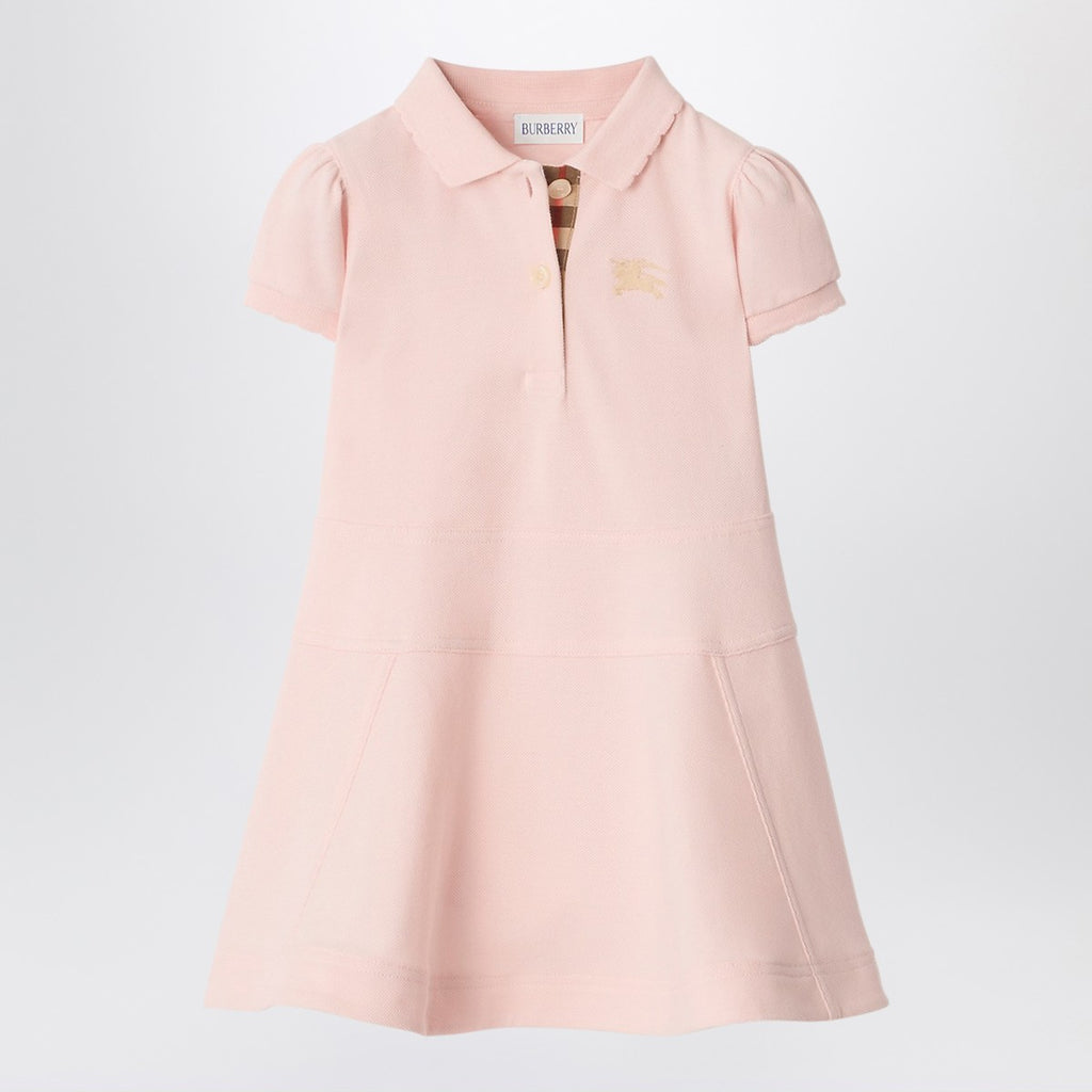 Burberry Pink cotton polo-style dress