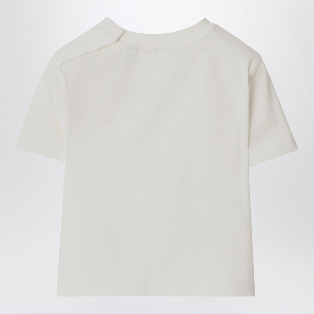 Burberry White T-shirt with surfing teddy bear