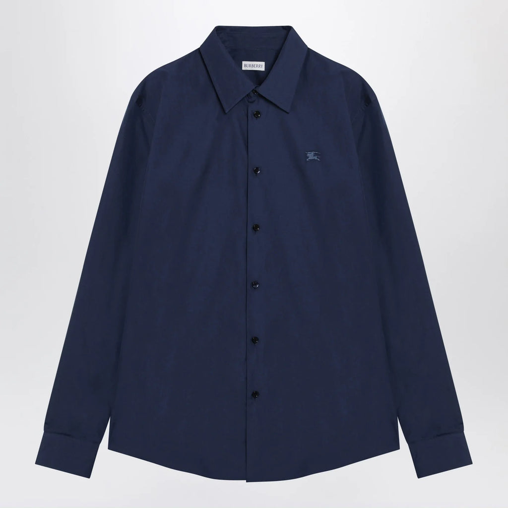Burberry Blue cotton shirt with EKD
