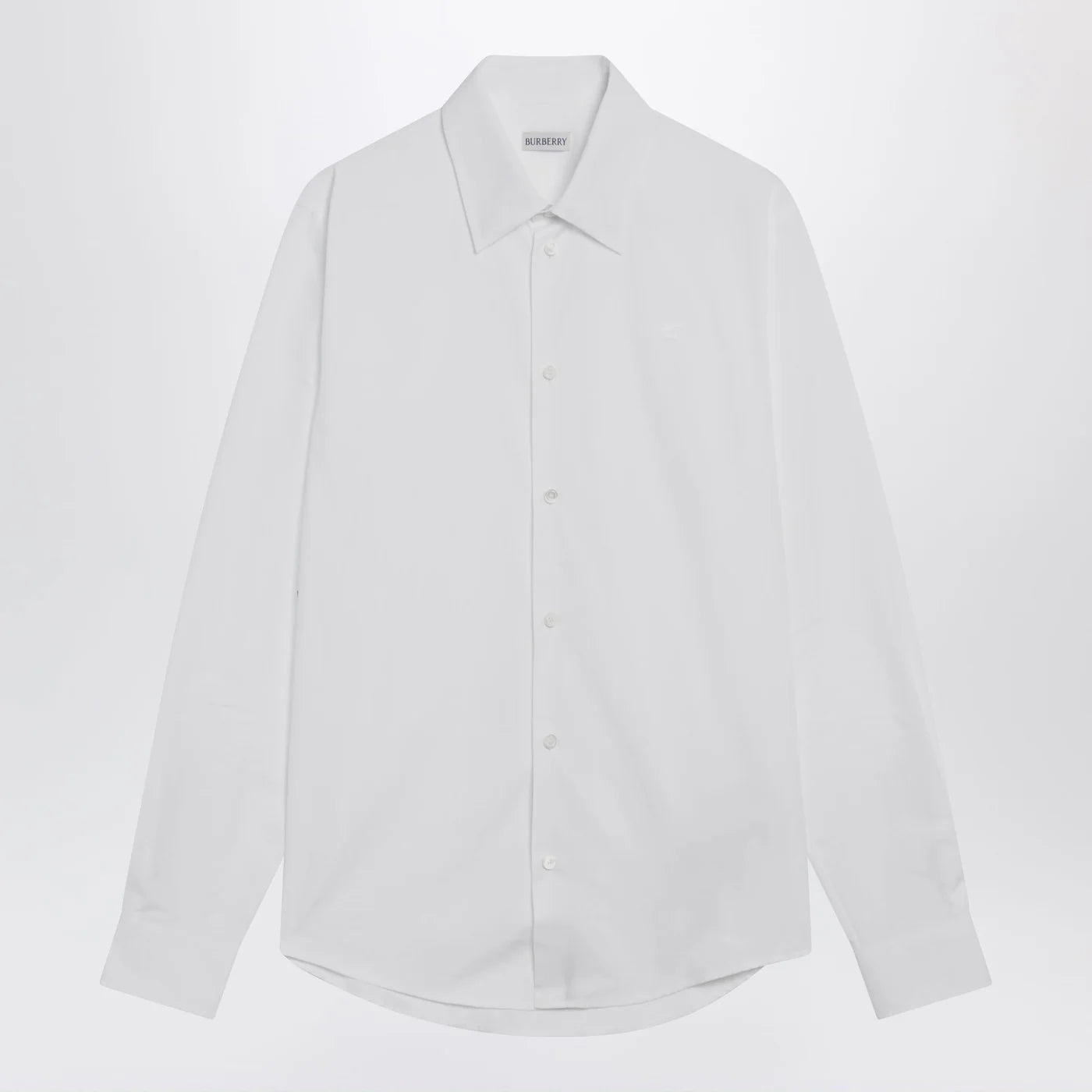 Burberry White cotton poplin shirt