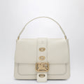Burberry Small Rider shoulder bag in beige lambskin