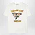 Burberry Ivory T-shirt with logo print