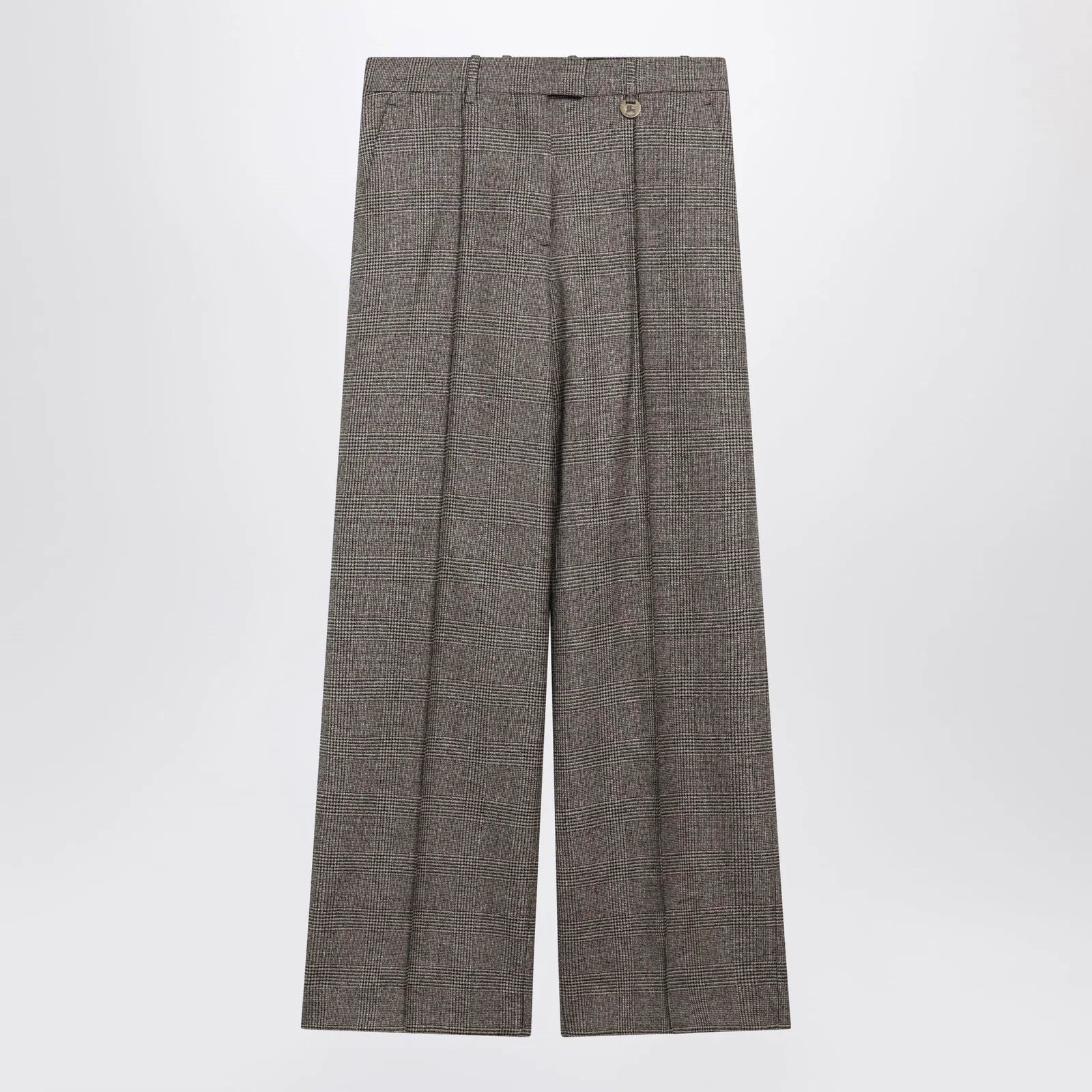 Burberry Prince of Wales Wool-Blend Trousers