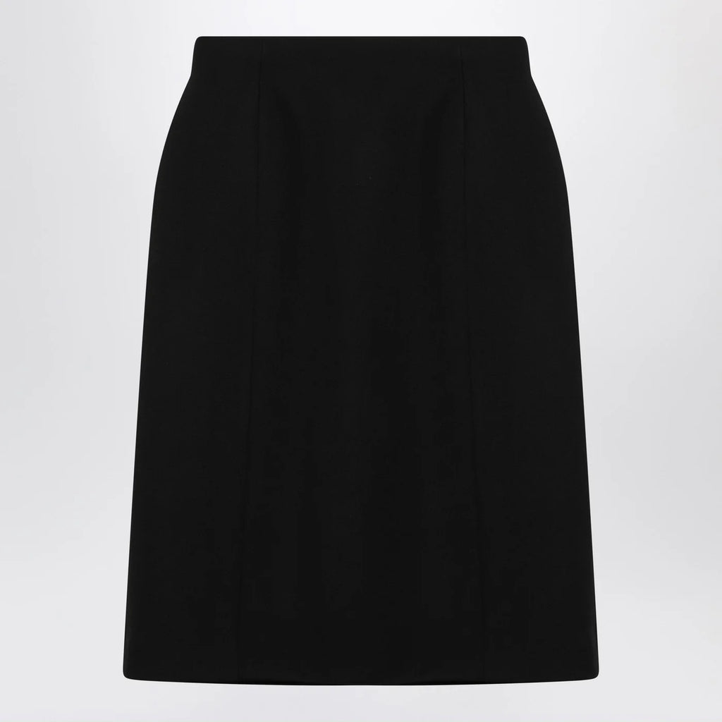 Balenciaga Black Hourglass midi skirt