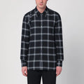 Alexander McQueen Cotton flannel checkered shirt