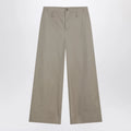 Alexander McQueen Beige cotton gabardine chino pants