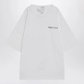 Alexander McQueen White oversized t-shirt with logo