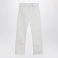 Alexander McQueen White denim trousers