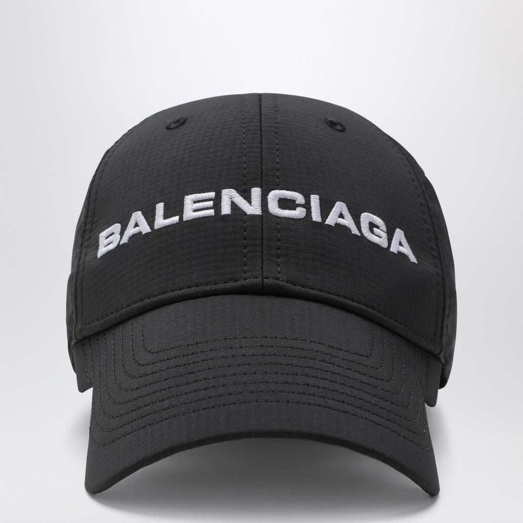Balenciaga Black/white logo baseball cap